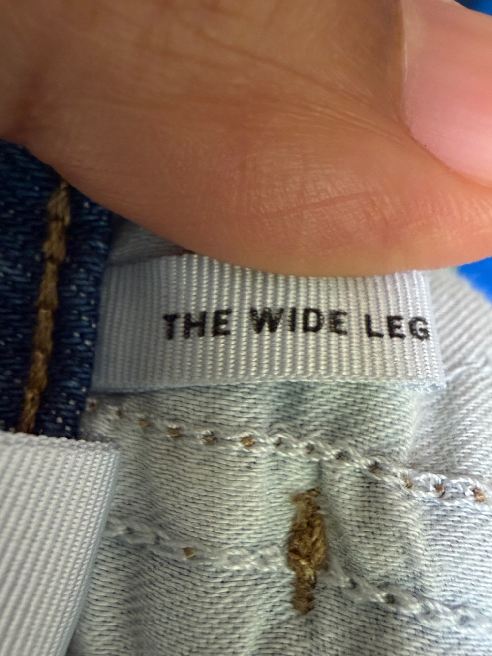LOFT Women's The Wide Leg Light Blue Jeans Size 31/12 - Picture 5 of 12